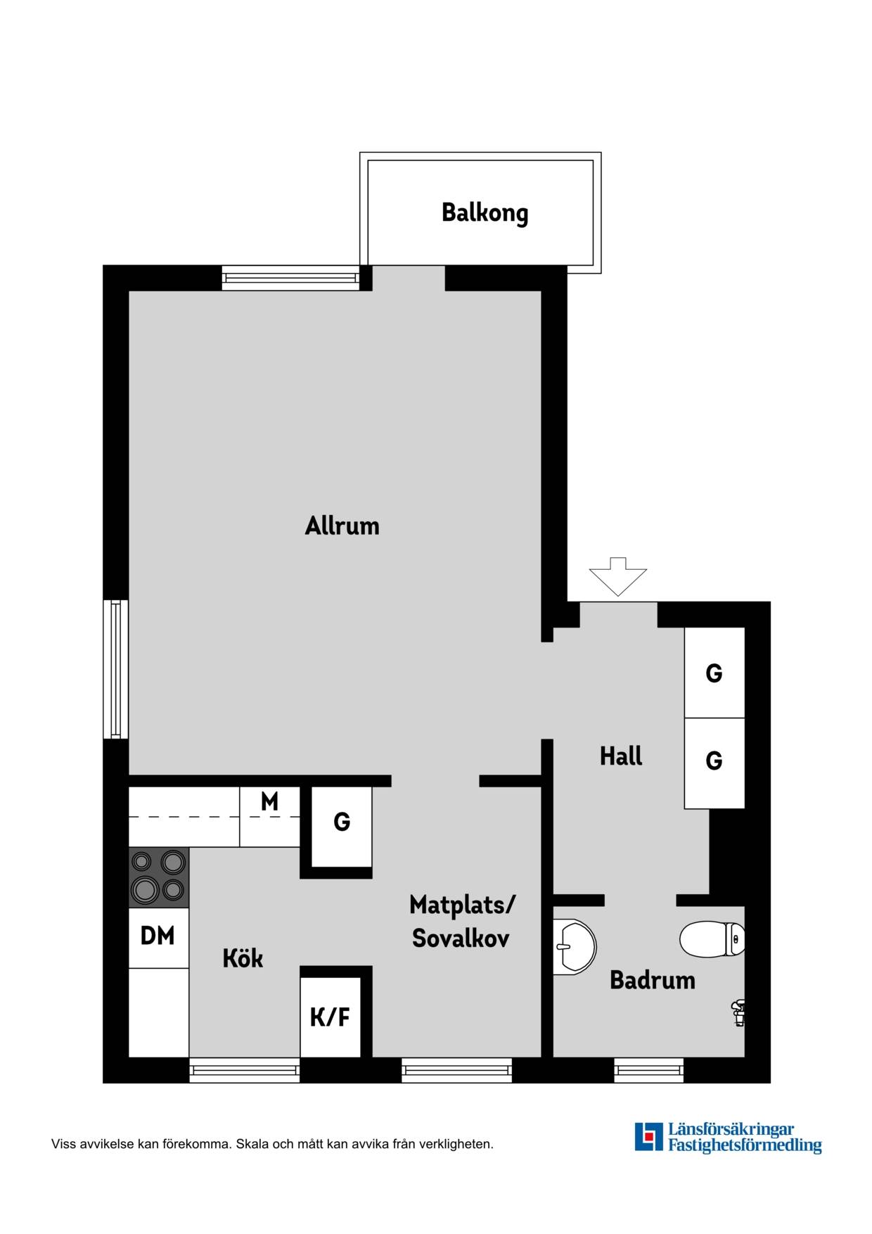 2 rum Lägenhet på Strahlenbergsgatan 25 Hammarbyhöjden Stockholms kommun - bild 19