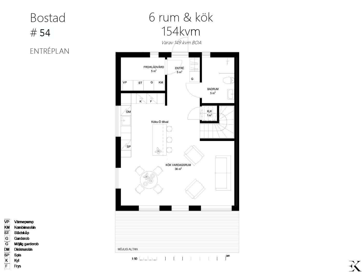 6 rum Parhus på Gräsvretsvägen 8A Vega Haninge kommun - bild 39