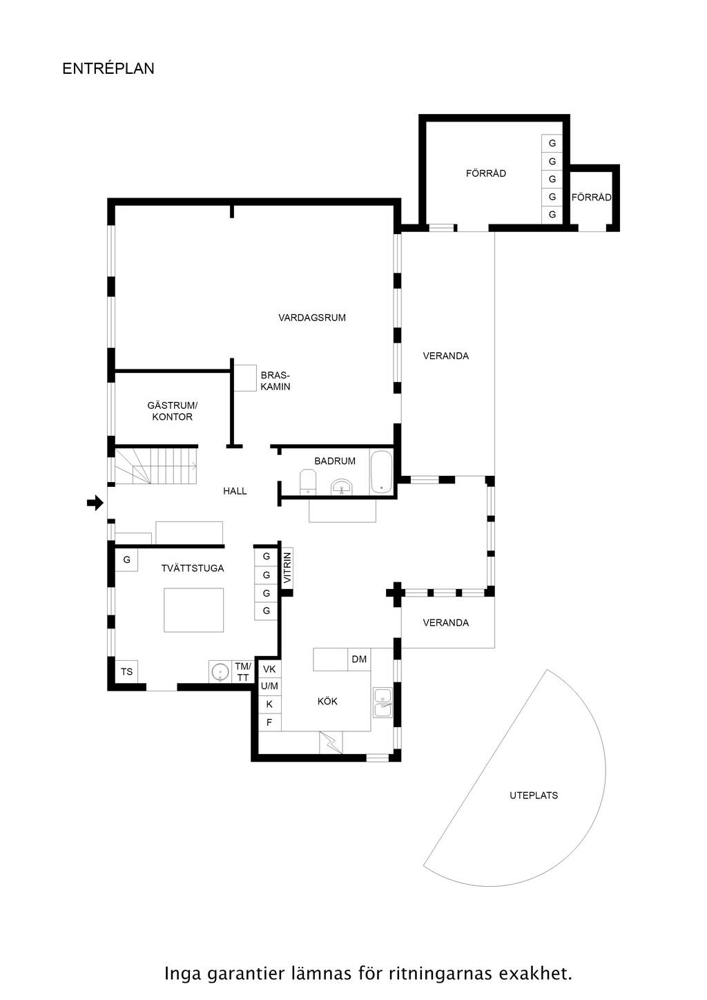 7 rum Villa på Södra Kroksdal 63 Skärhamn Tjörns kommun - bild 43