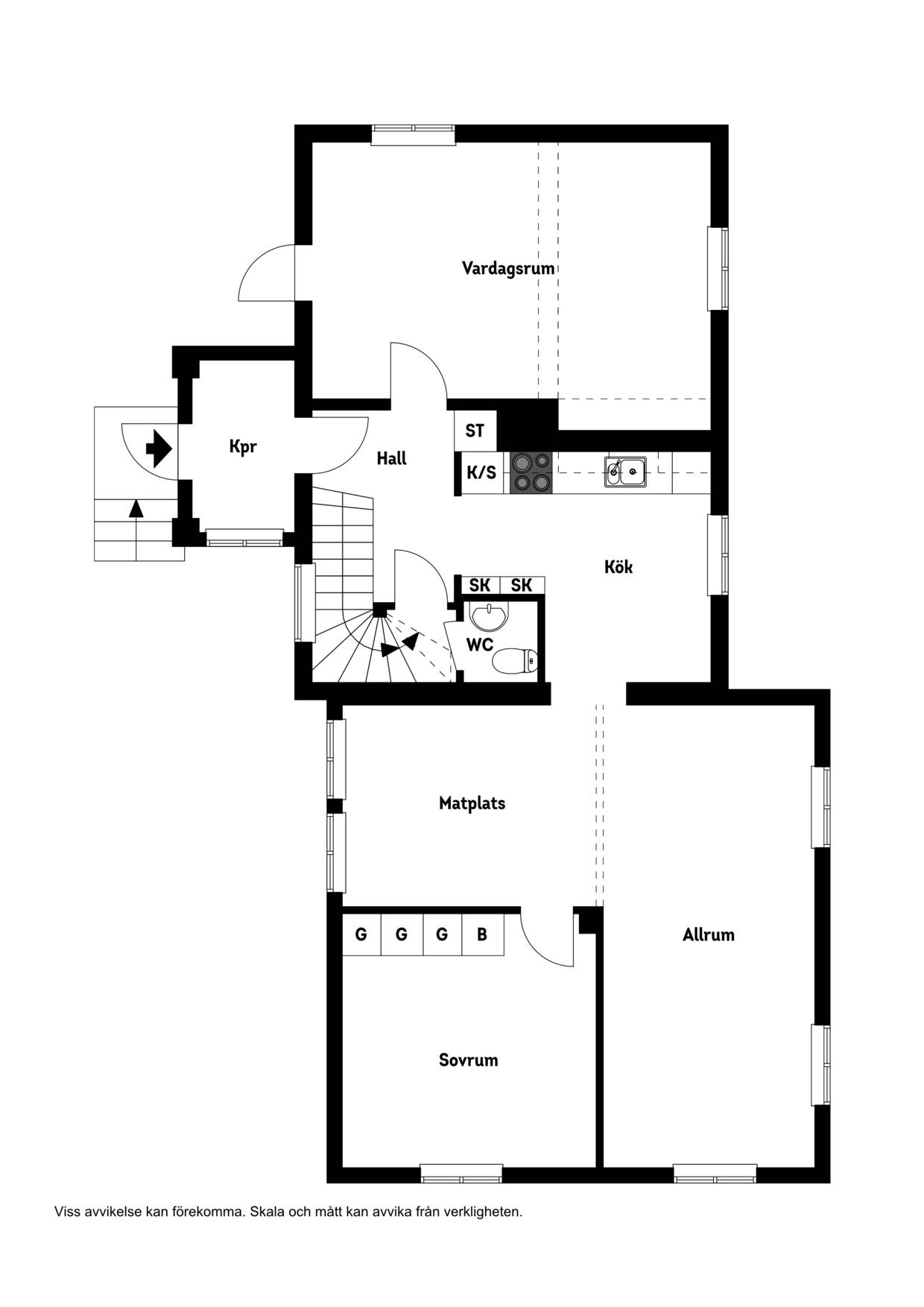 8 rum Villa på Fallskärmsvägen 12 Barkarby Järfälla kommun - bild 39