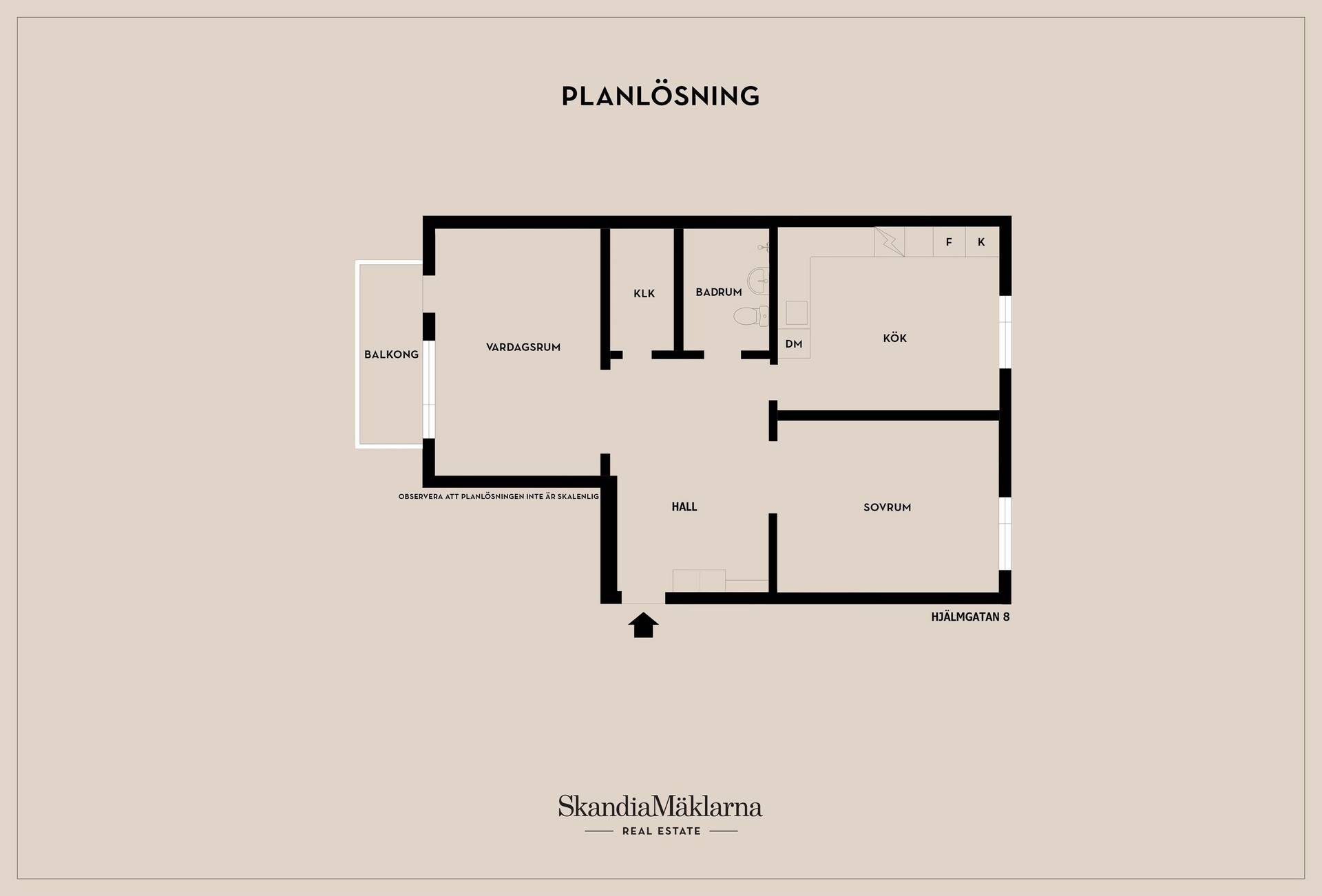 2 rum Lägenhet på Hjälmgatan 8 Centralt Tidaholms kommun - bild 20