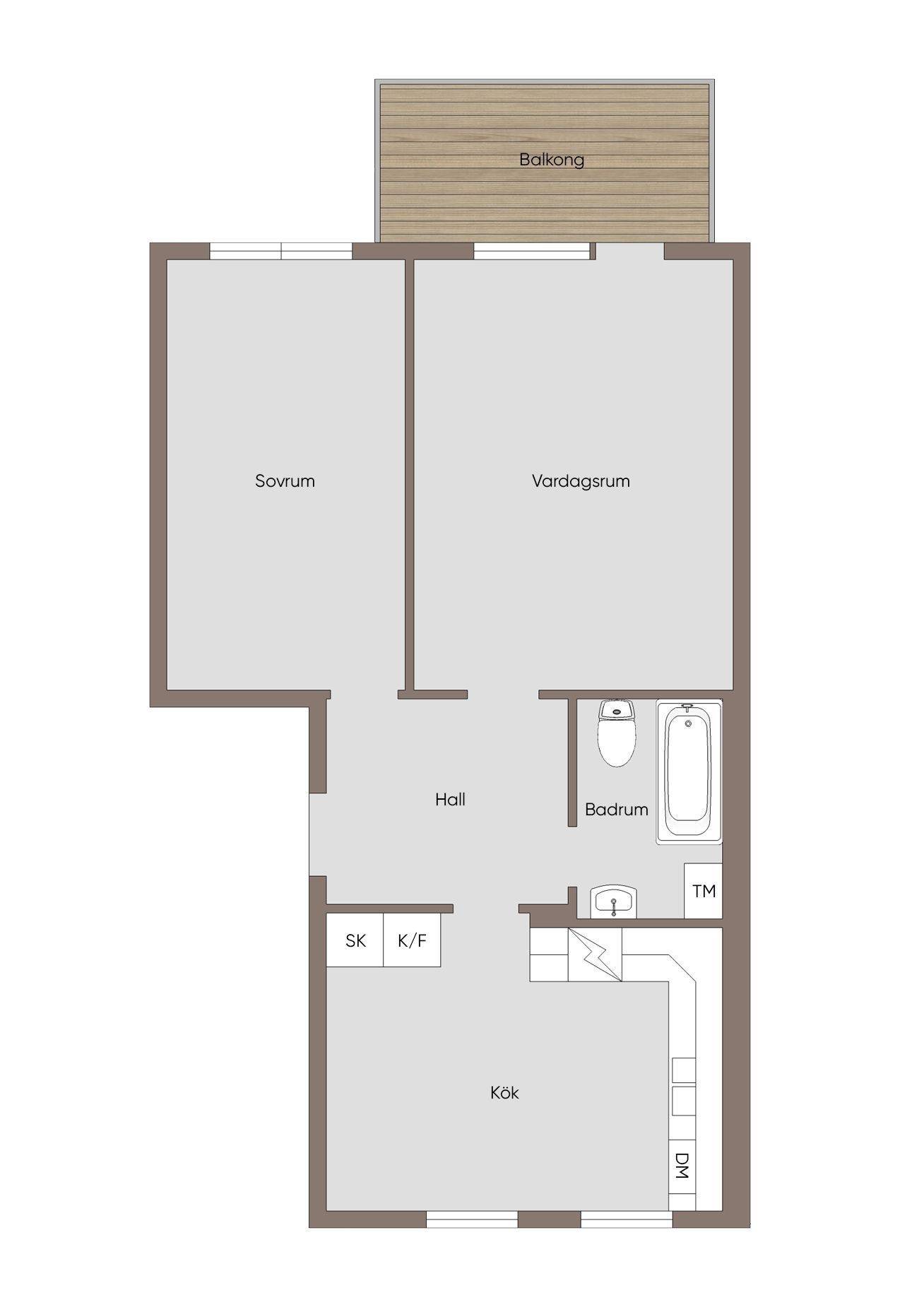 2 rum Lägenhet på Schantzgatan 10B Örebro Örebro kommun - bild 41
