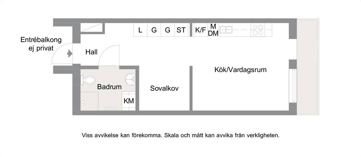 1.5 rum Lägenhet på Dagvattengatan 8C Hyllie Malmö kommun - bild 25