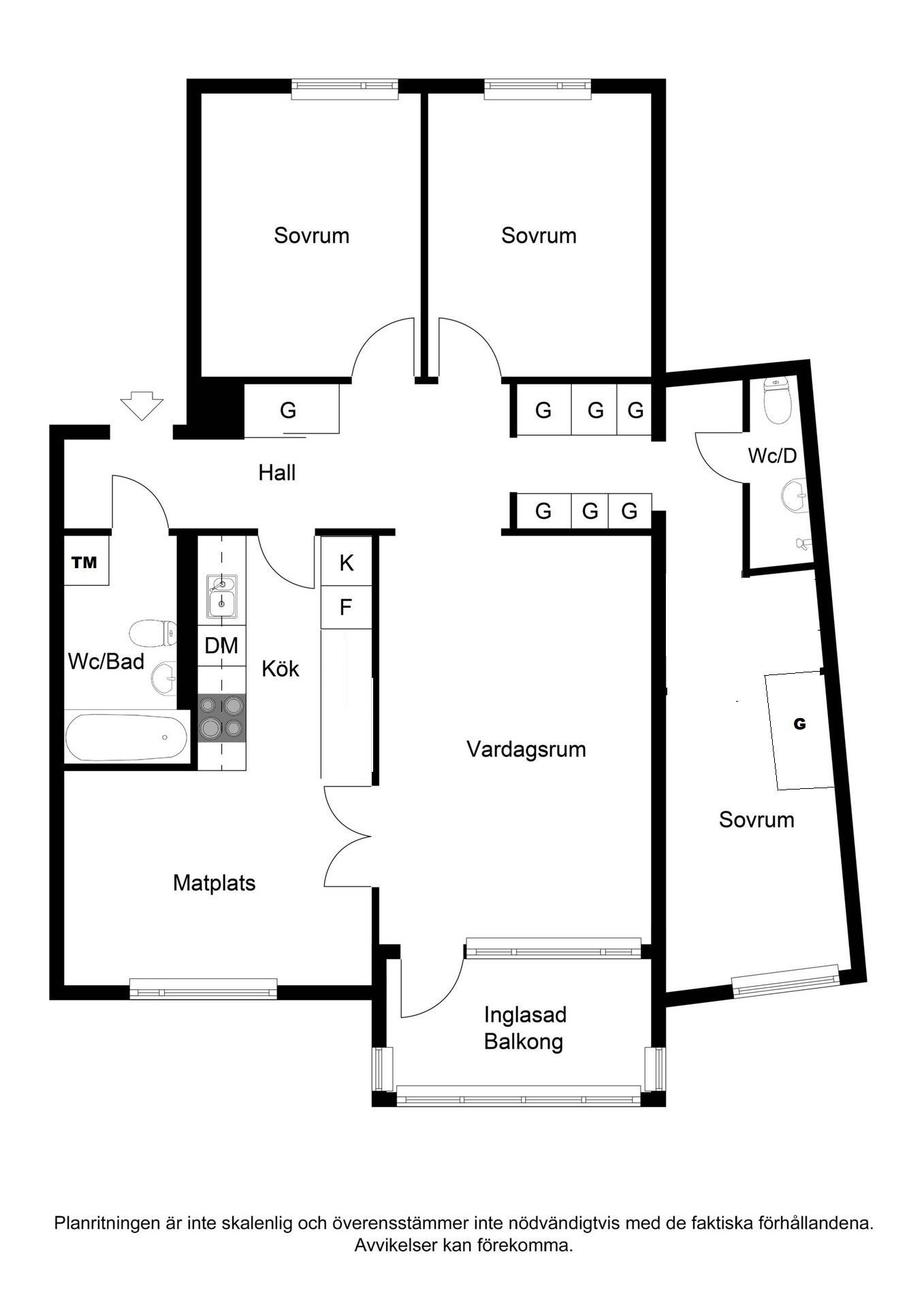 4 rum Lägenhet på Sikvägen 5 Centrala Tyresö Tyresö kommun - bild 6