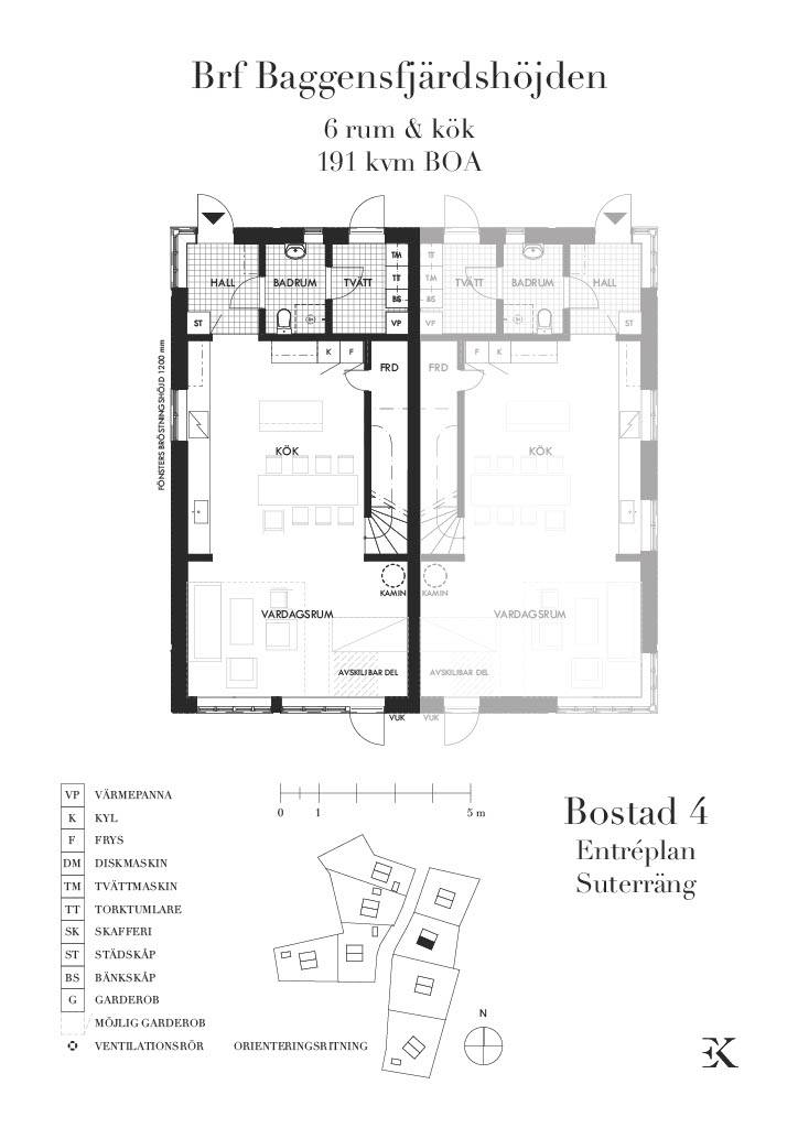 6 rum Parhus på Baggensvägen 9D - Hus 4 Gustavsvik - Nacka Nacka kommun - bild 20