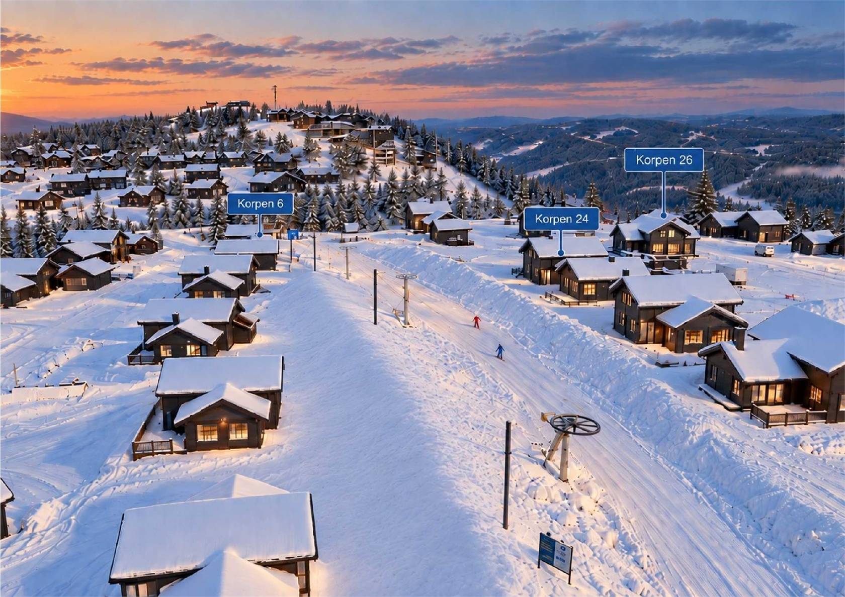 5 rum villa på Korpen 6 Branäs, Torsby kommun - bild 3