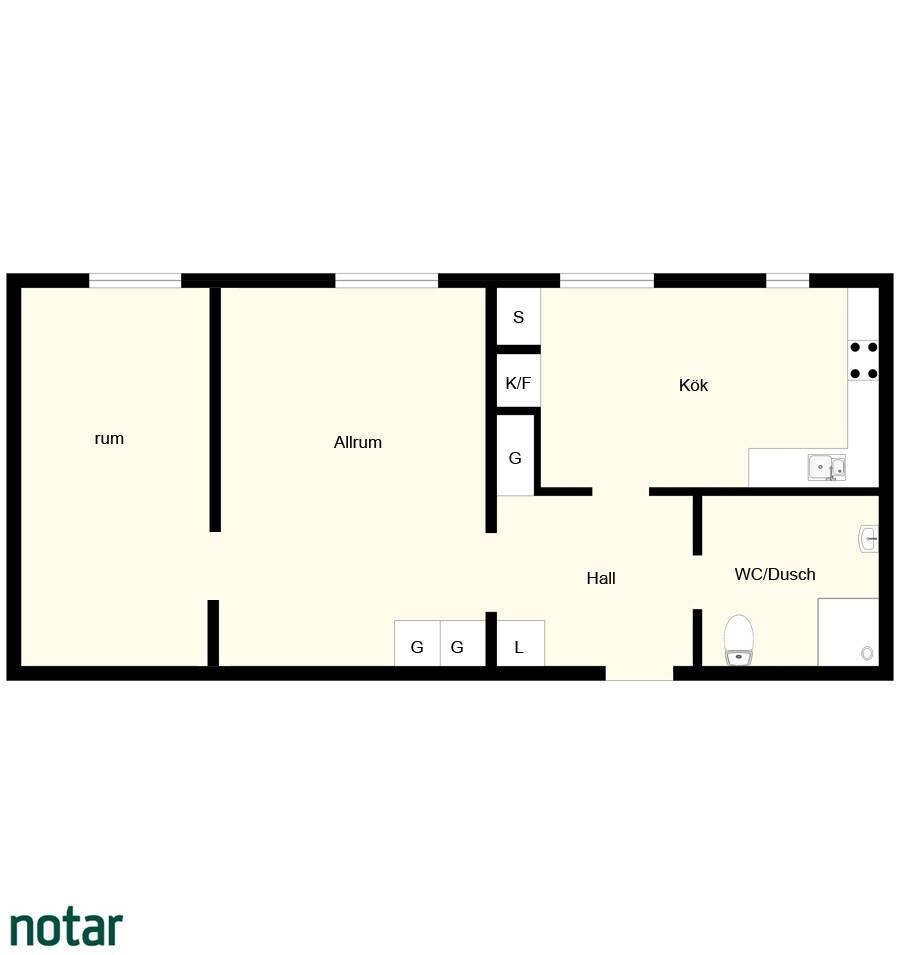 1 rum Lägenhet på Frimärksvägen 5 Svedmyra/Enskede Stockholms kommun - bild 9