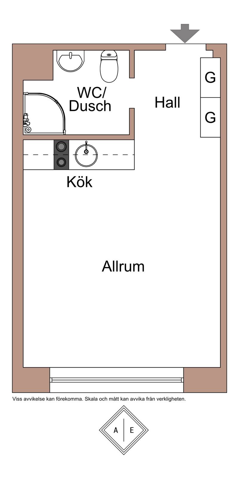 1 rum Lägenhet på Tjärhovsgatan 22 Södermalm Stockholms kommun - bild 14