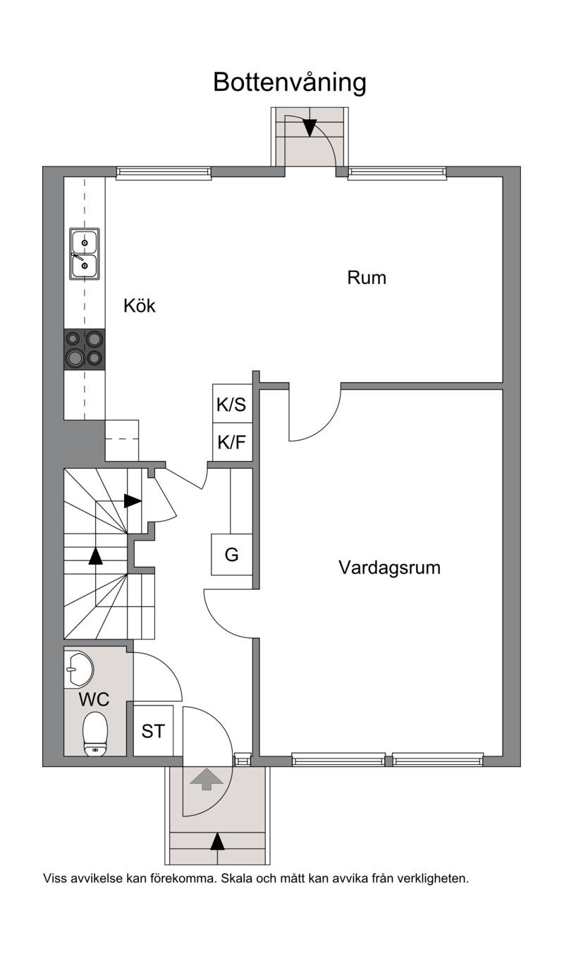 4 rum Radhus på Aspgatan 13 Ljusdal Ljusdals kommun - bild 33