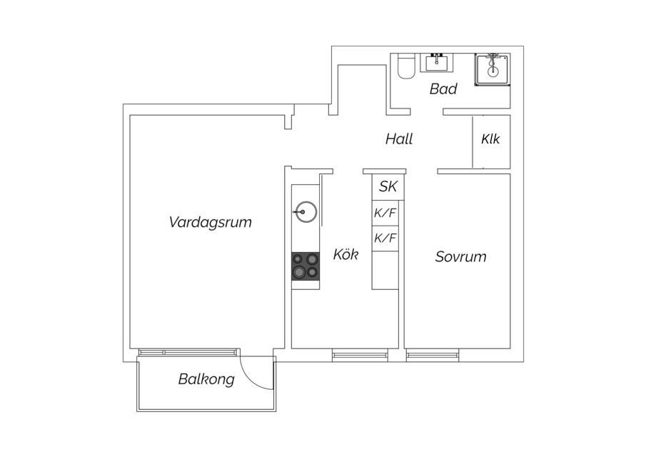 2 rum Lägenhet på Storgatan 44B Sollefteå kommun - bild 20