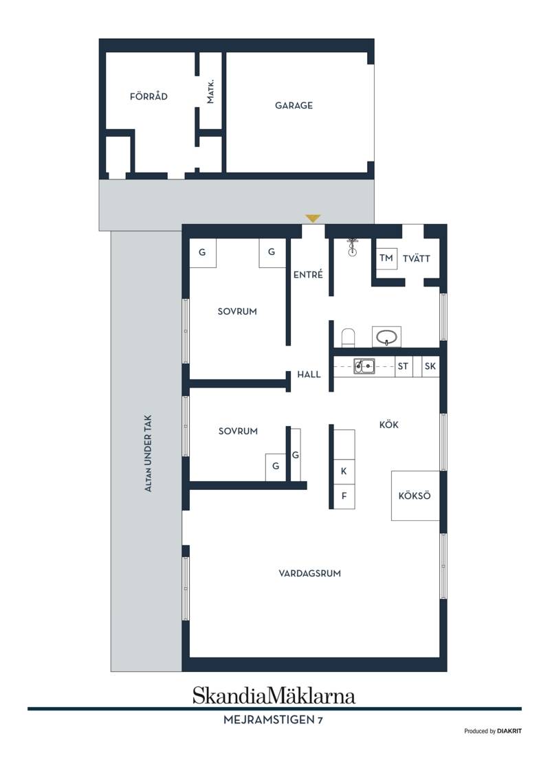 3 rum Kedjehus på Mejramstigen 7 Fredriksberg Linköpings kommun - bild 41