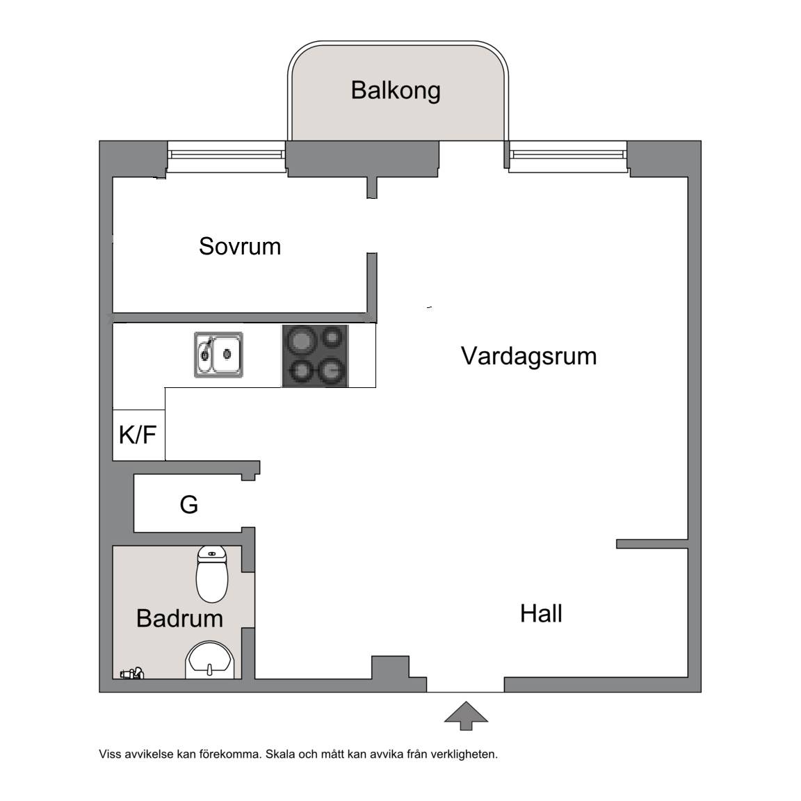 1 rum Lägenhet på Stagneliusvägen 42 Fredhäll Stockholms kommun - bild 17