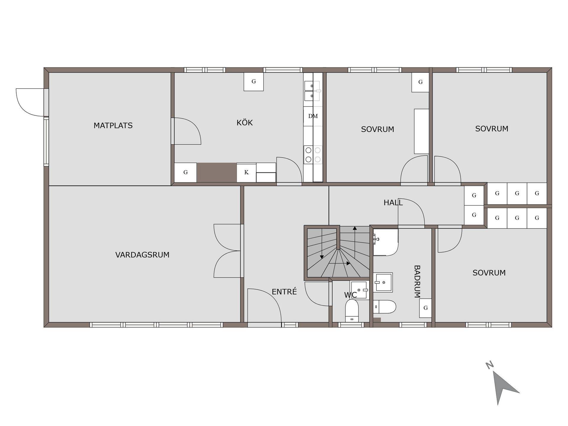 4 rum Villa på Matrisvägen 3 Hälsingberg Falu kommun - bild 36