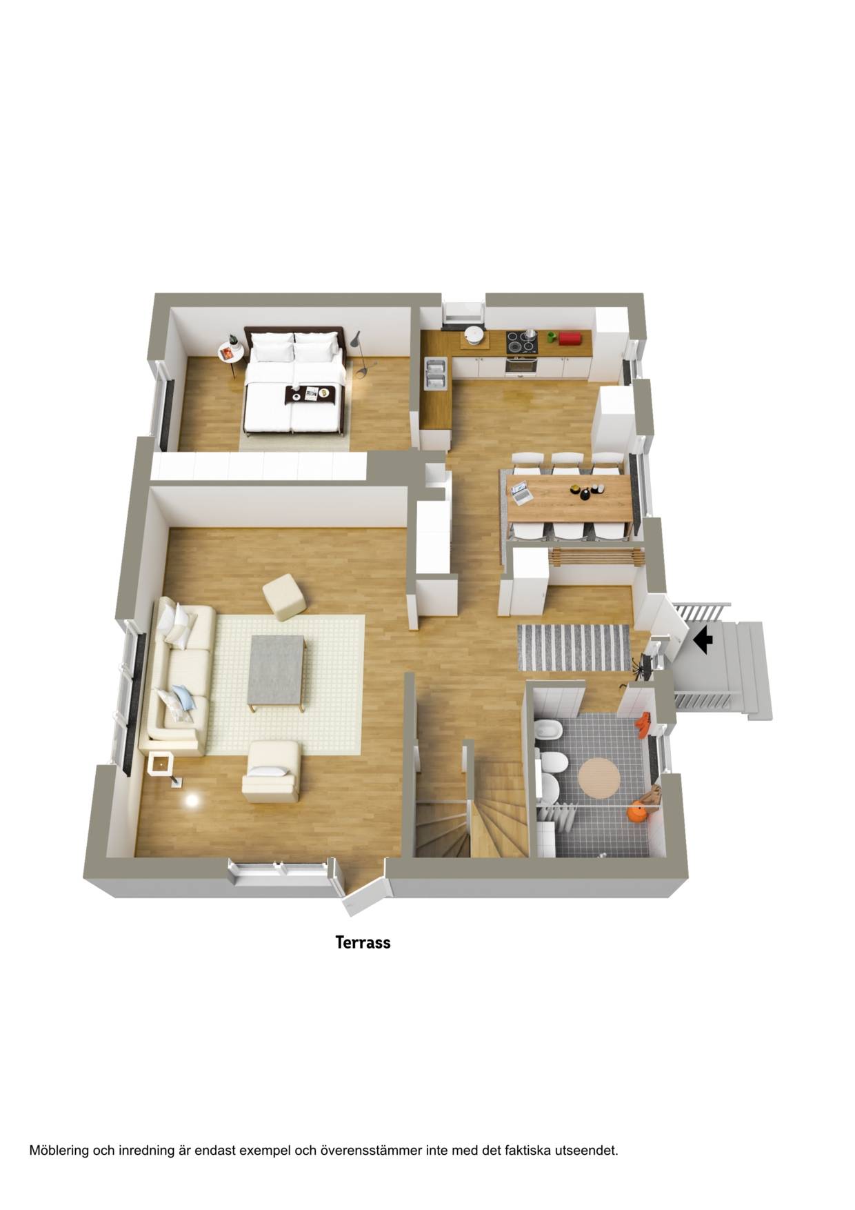 5 rum Villa på Näsgärdsvägen 32 Brändön Luleå kommun - bild 26
