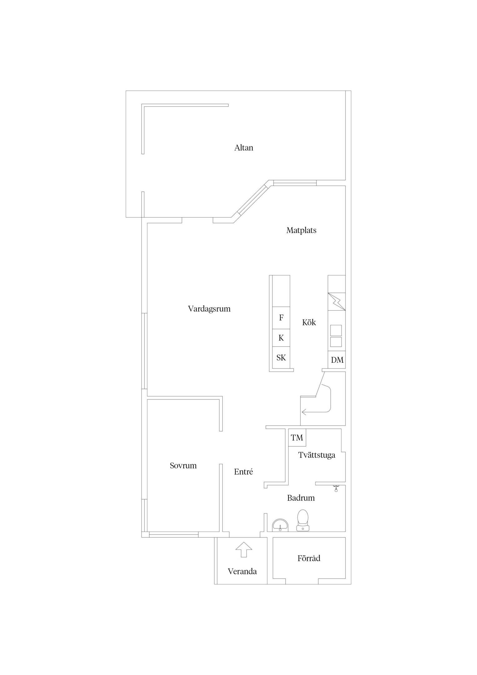 4 rum Lägenhet på Skalkarevägen 34B Lindsdal Kalmar kommun - bild 24