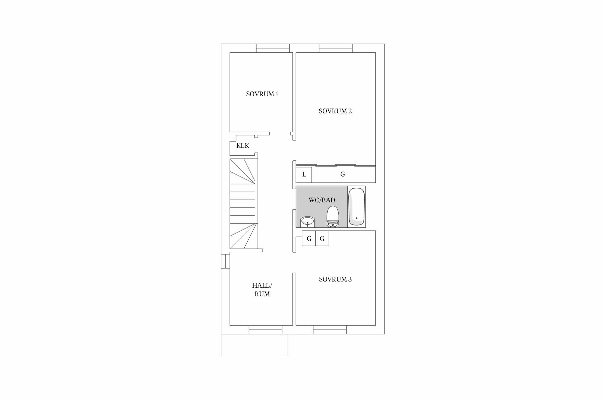 112 m² Radhus på Trasthagsvägen 4B Sunnersta Uppsala kommun - bild 46