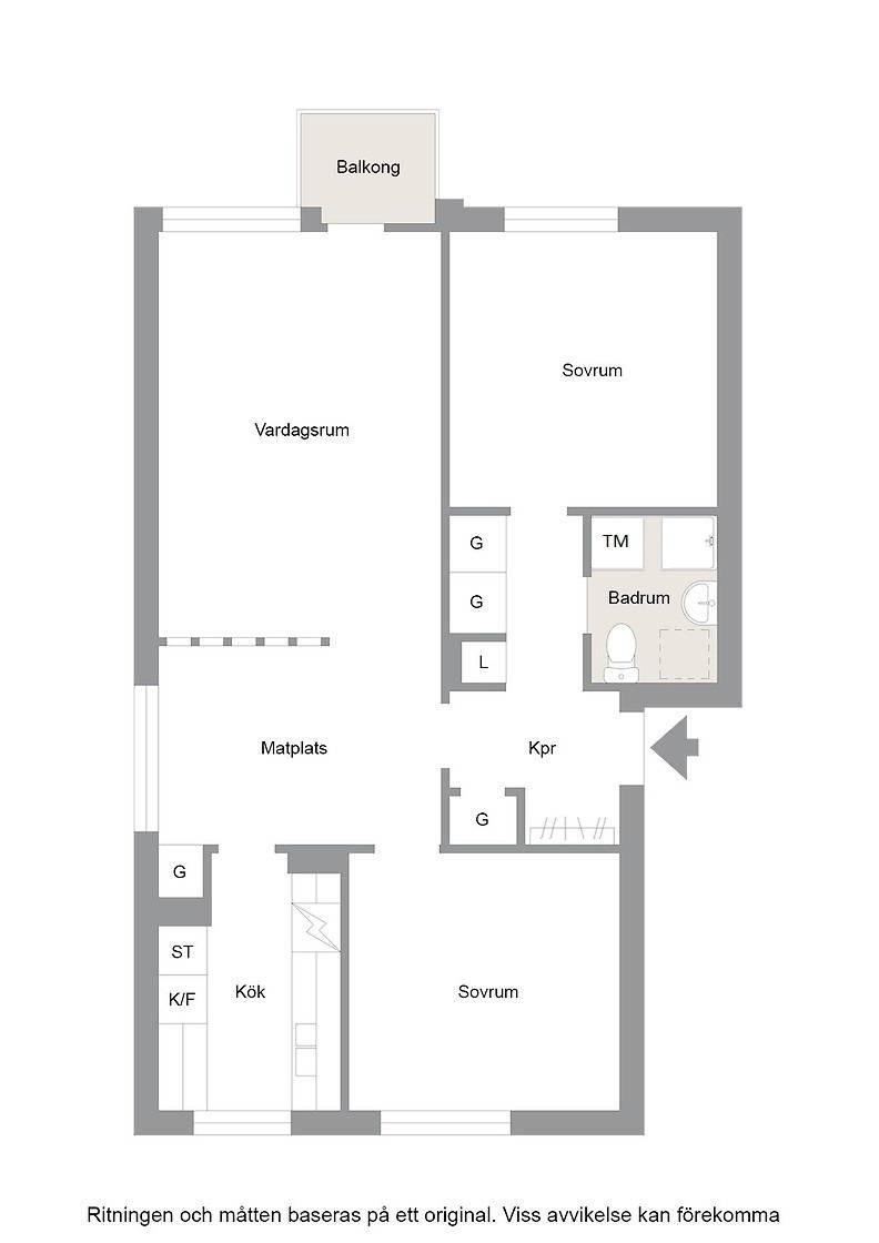3 rum Lägenhet på Björkvägen 1 Centrum Hjo kommun - bild 26
