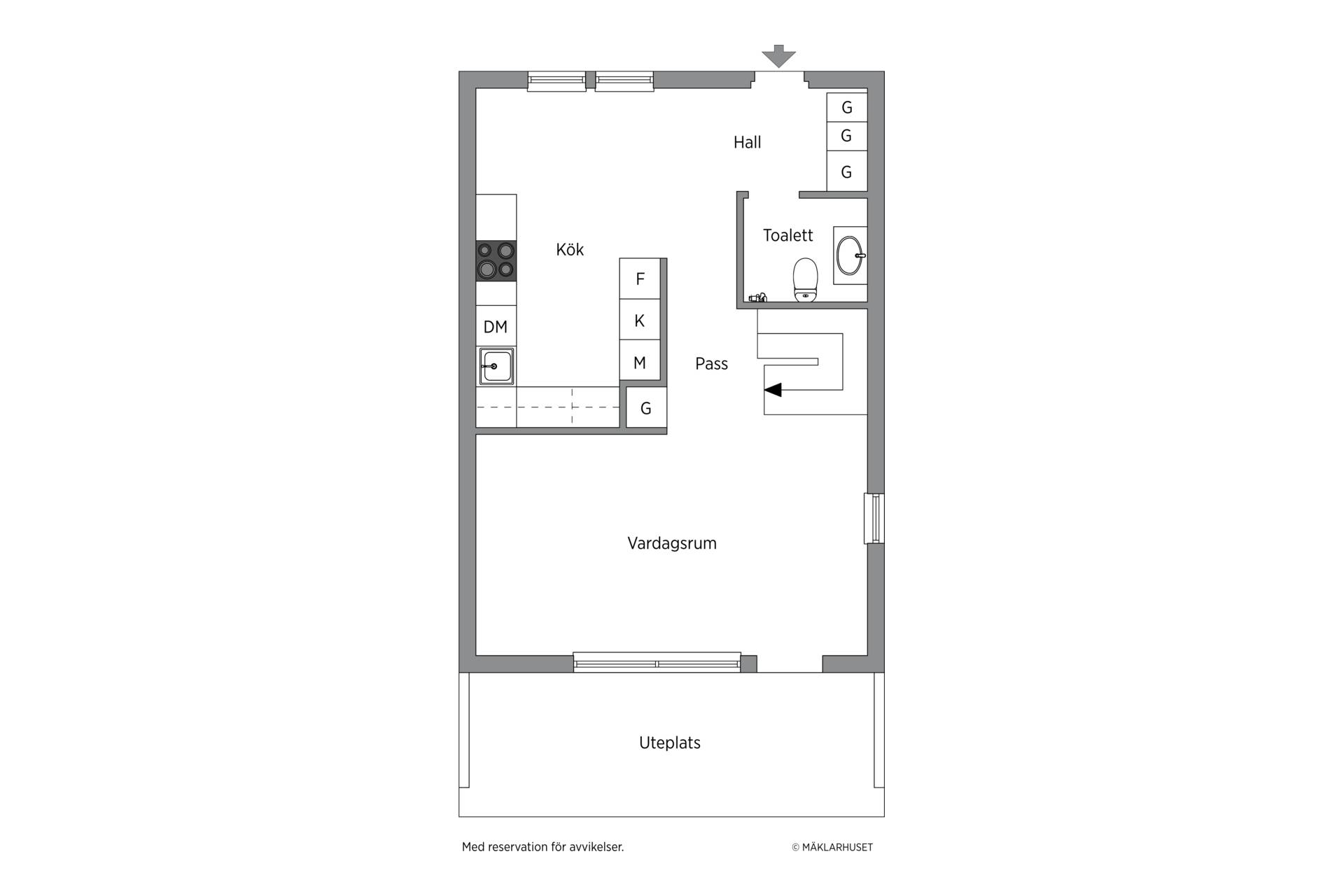 4 rum Lägenhet på Kungsbackavägen 8 Granloholm Sundsvalls kommun - bild 33