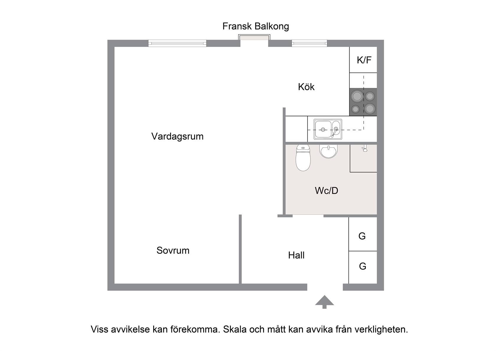1 rum Lägenhet på Soltorpsvägen 16D Danderyd Klingsta Danderyds kommun - bild 16