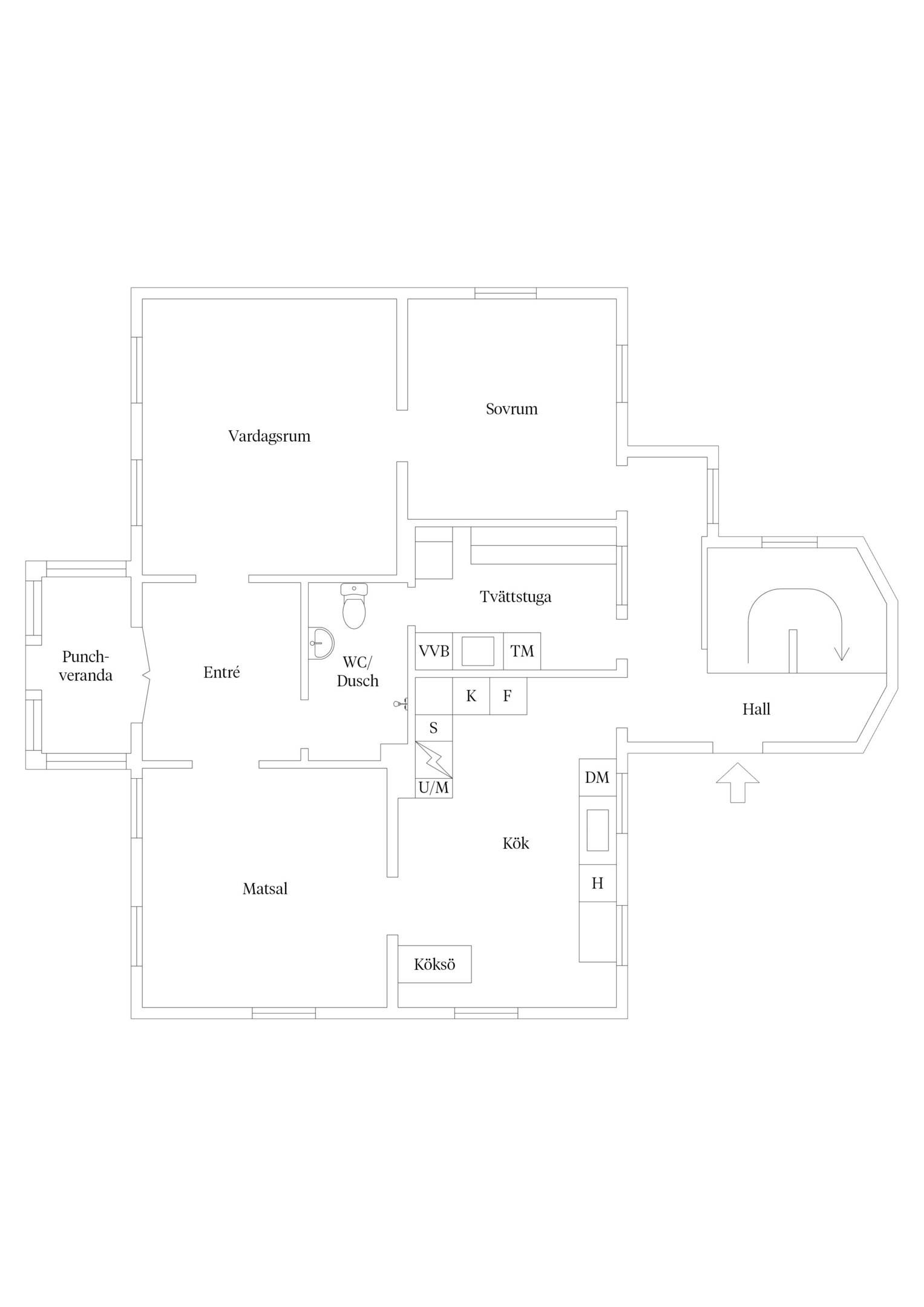 5 rum Villa på Kristvallavägen 12 Trekanten Kalmar kommun - bild 38