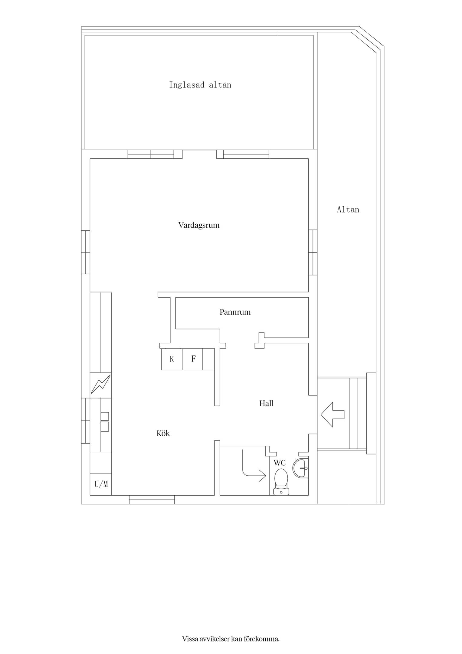 3 rum Villa på Mellangatan 20E Byske Skellefteå kommun - bild 18