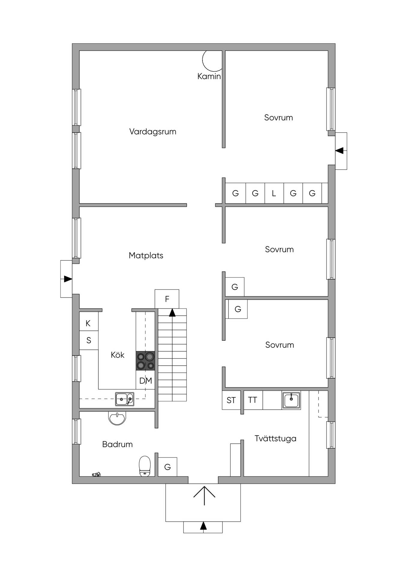 4 rum Villa på Svinö Hyttbacken 421 Dala-Husby Hedemora kommun - bild 19