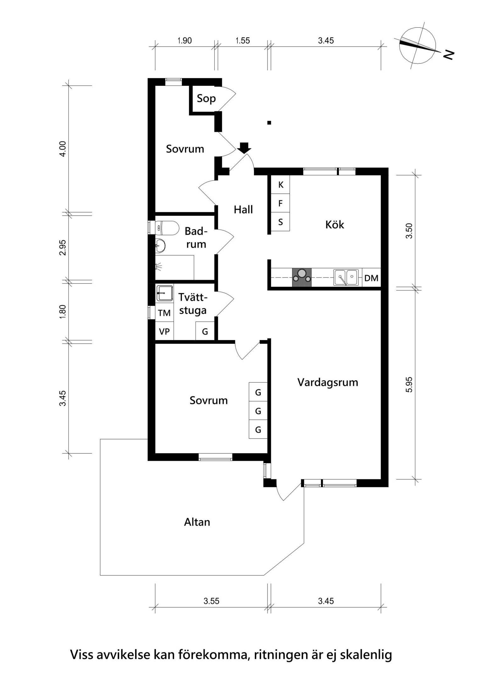 2.5 rum Parhus på Hömånadsgatan 33 Kortedala Göteborgs kommun - bild 21