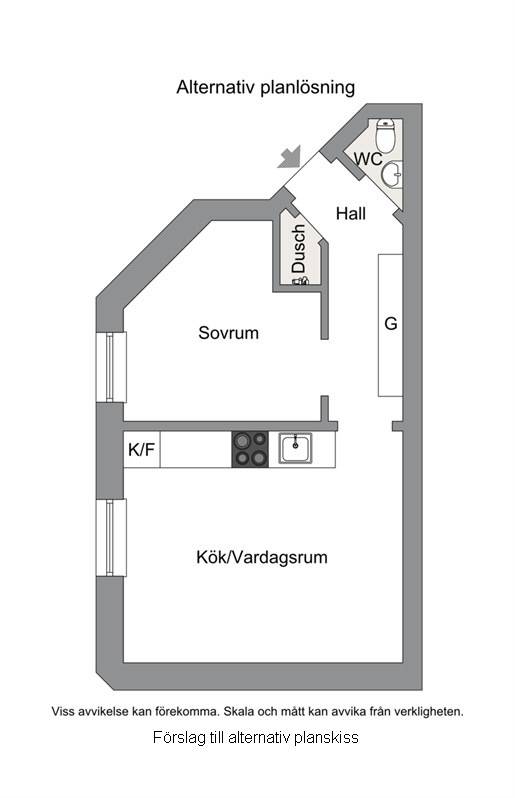 1 rum Lägenhet på Parkgatan 8 Kronobergsparken Stockholms kommun - bild 22