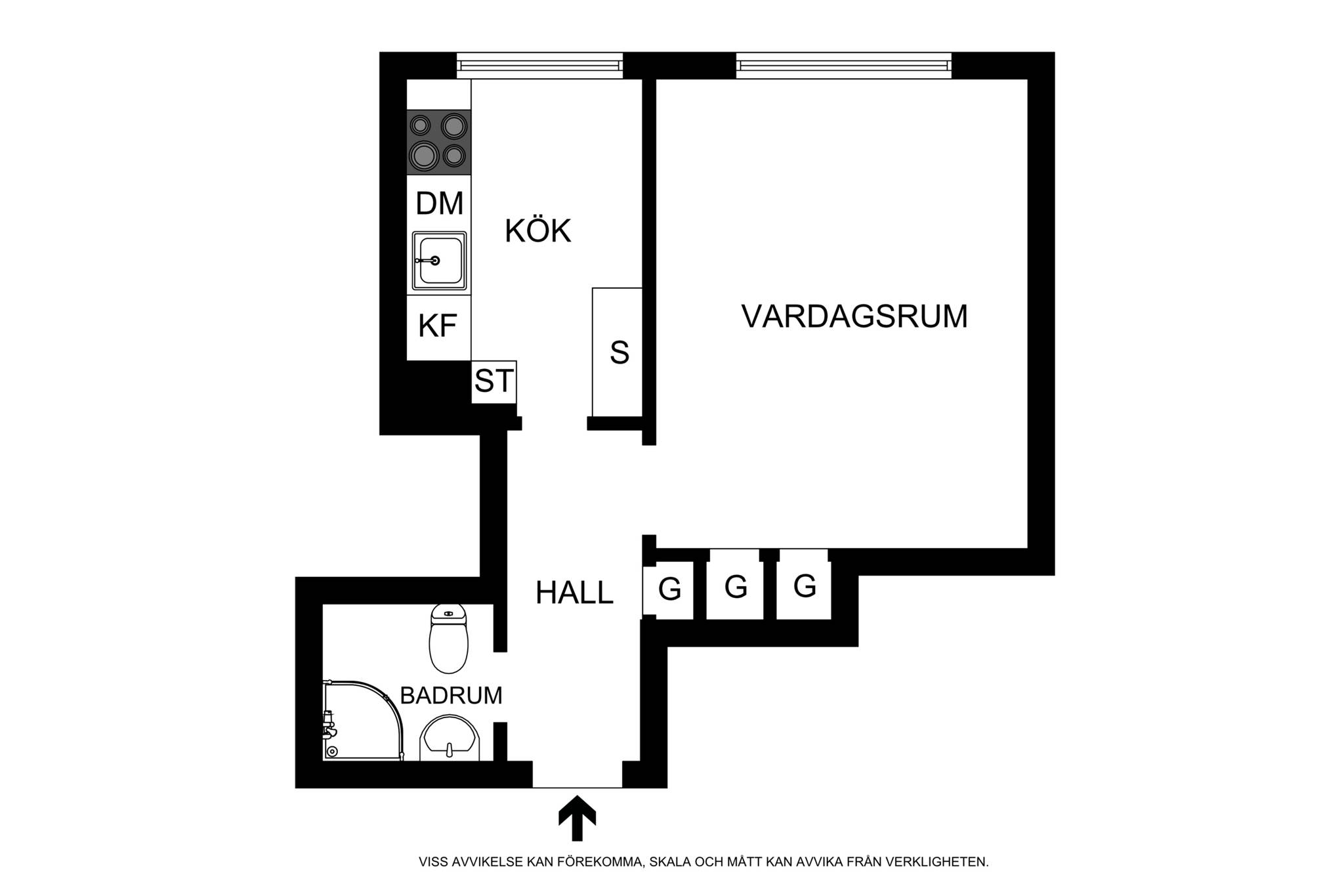 1 rum Lägenhet på Pipersgatan 16, vån 4 Kungsholmen Stockholms kommun - bild 16
