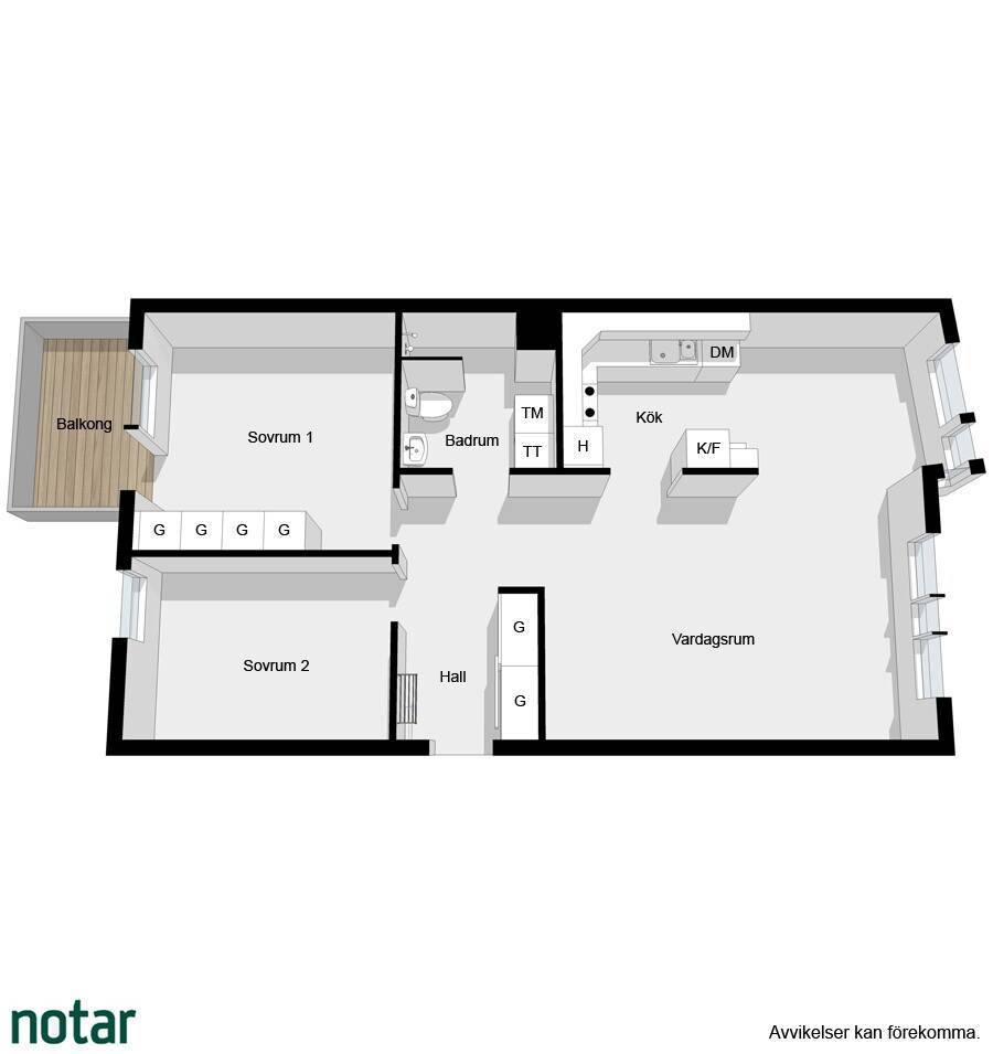3 rum Lägenhet på Hammarby Allé 52, 7 tr Hammarby Sjöstad Stockholms kommun - bild 22