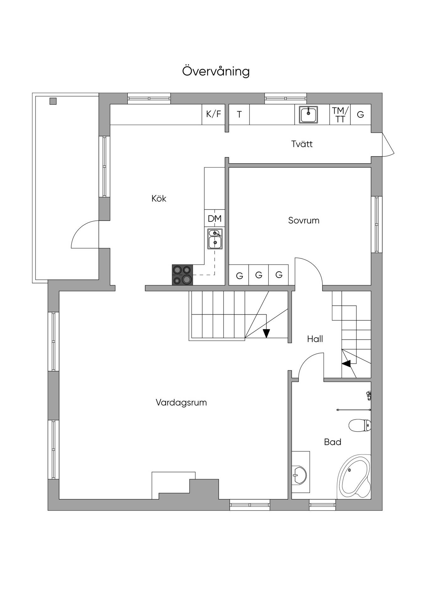 5 rum Villa på Forsvägen 51B Trångsund Huddinge kommun - bild 55