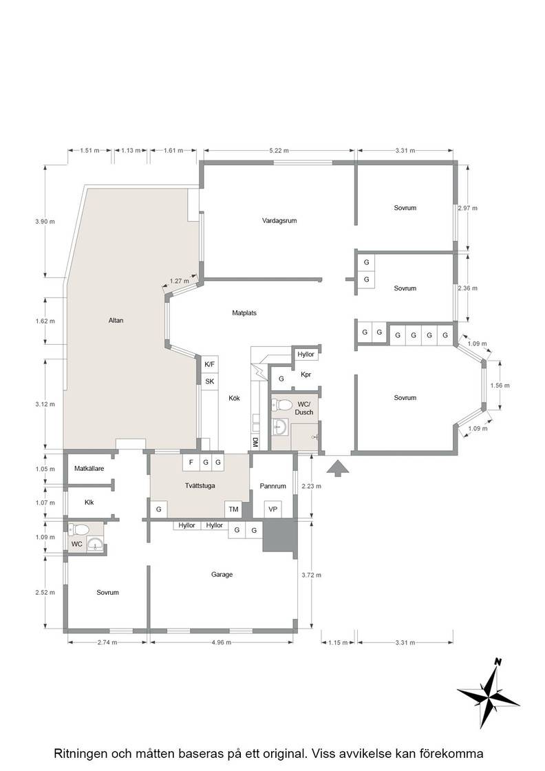 5 rum Villa på Rönnåsvägen 3 Lyrestad Mariestads kommun - bild 36