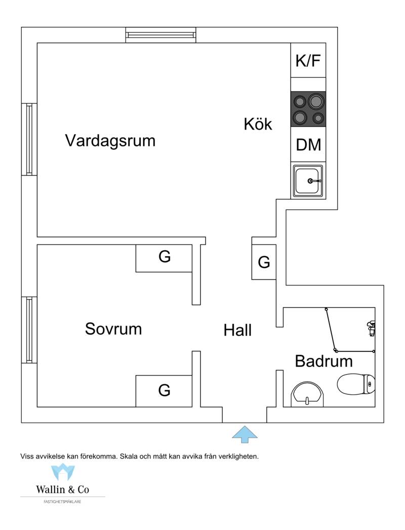 2 rum Lägenhet på Flottbrovägen 15, 1 tr Kungholmen - Stora Essingen Stockholms kommun - bild 19