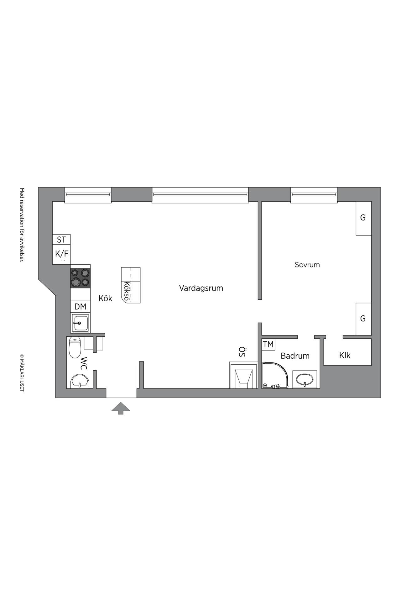 2 rum Lägenhet på Polhemsgatan 8 Kungsholmen Stockholms kommun - bild 16