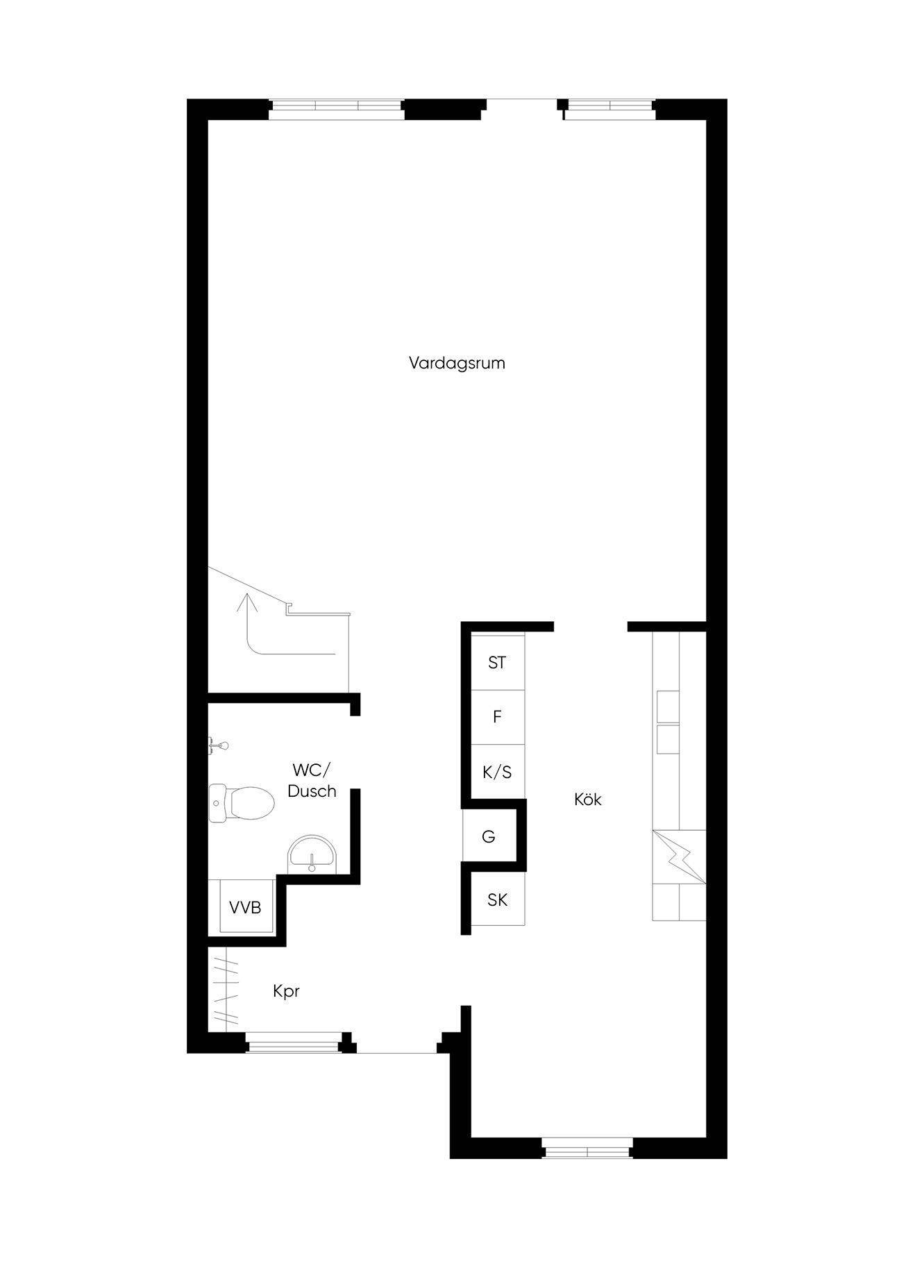 5 rum Radhus på Trotzgatan 68B Östanfors Falu kommun - bild 36
