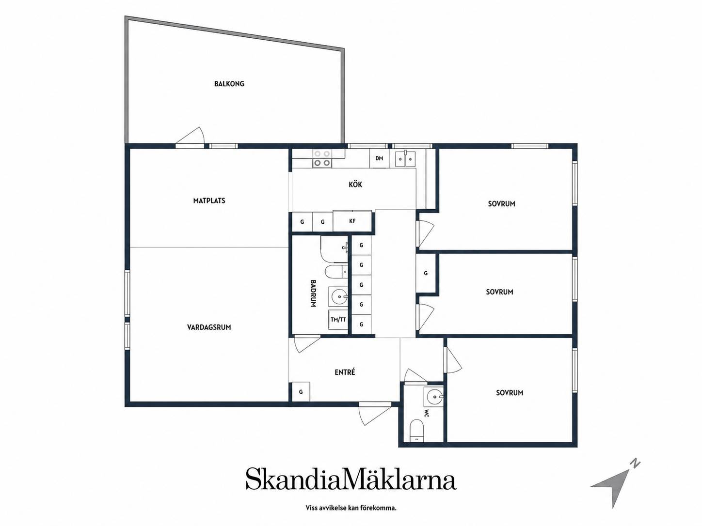 4 rum Lägenhet på Tingstugatan 4A Centralt Strängnäs kommun - bild 42