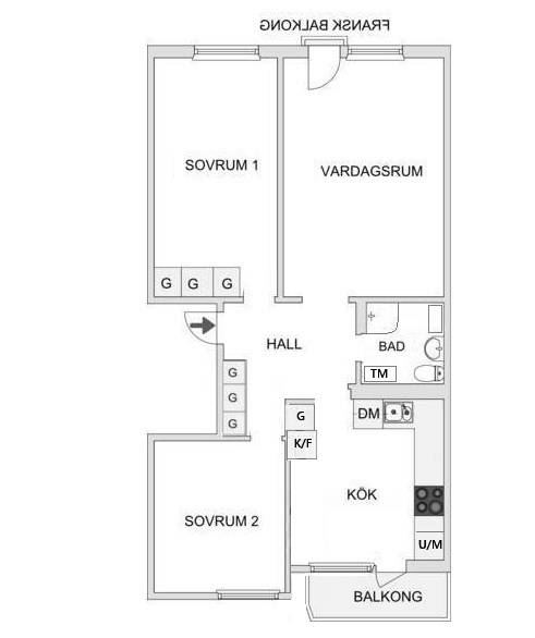3 rum Lägenhet på Flygarvägen 33 Barkarby Järfälla kommun - bild 27