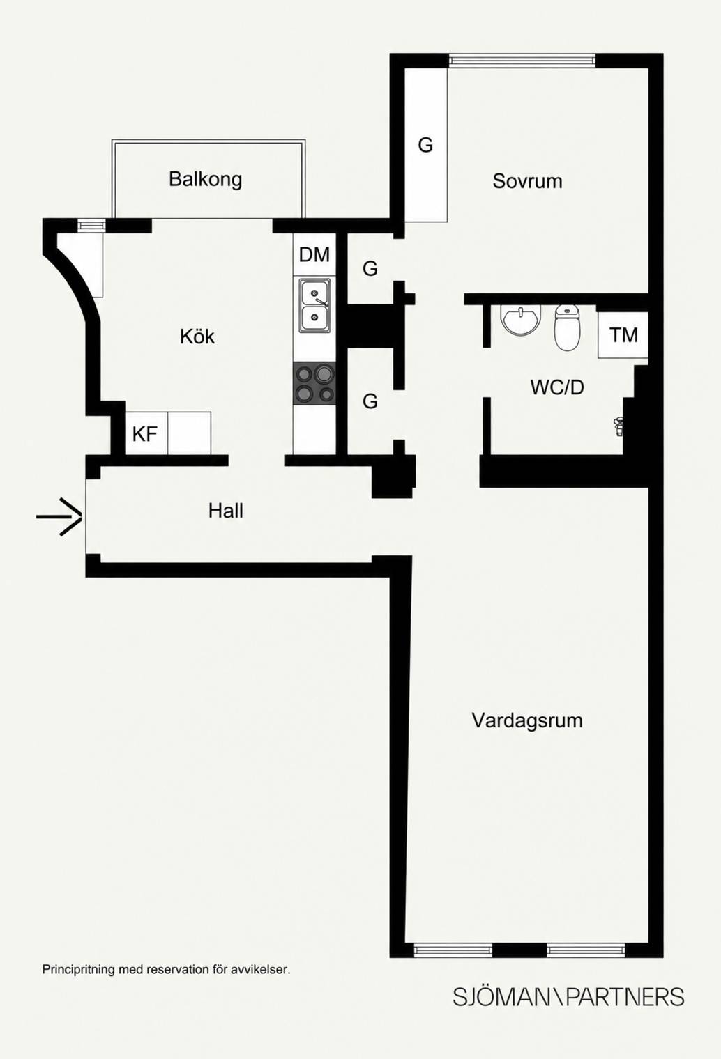 2 rum Lägenhet på Frejgatan 4 Östermalm/Vasastan Stockholms kommun - bild 28