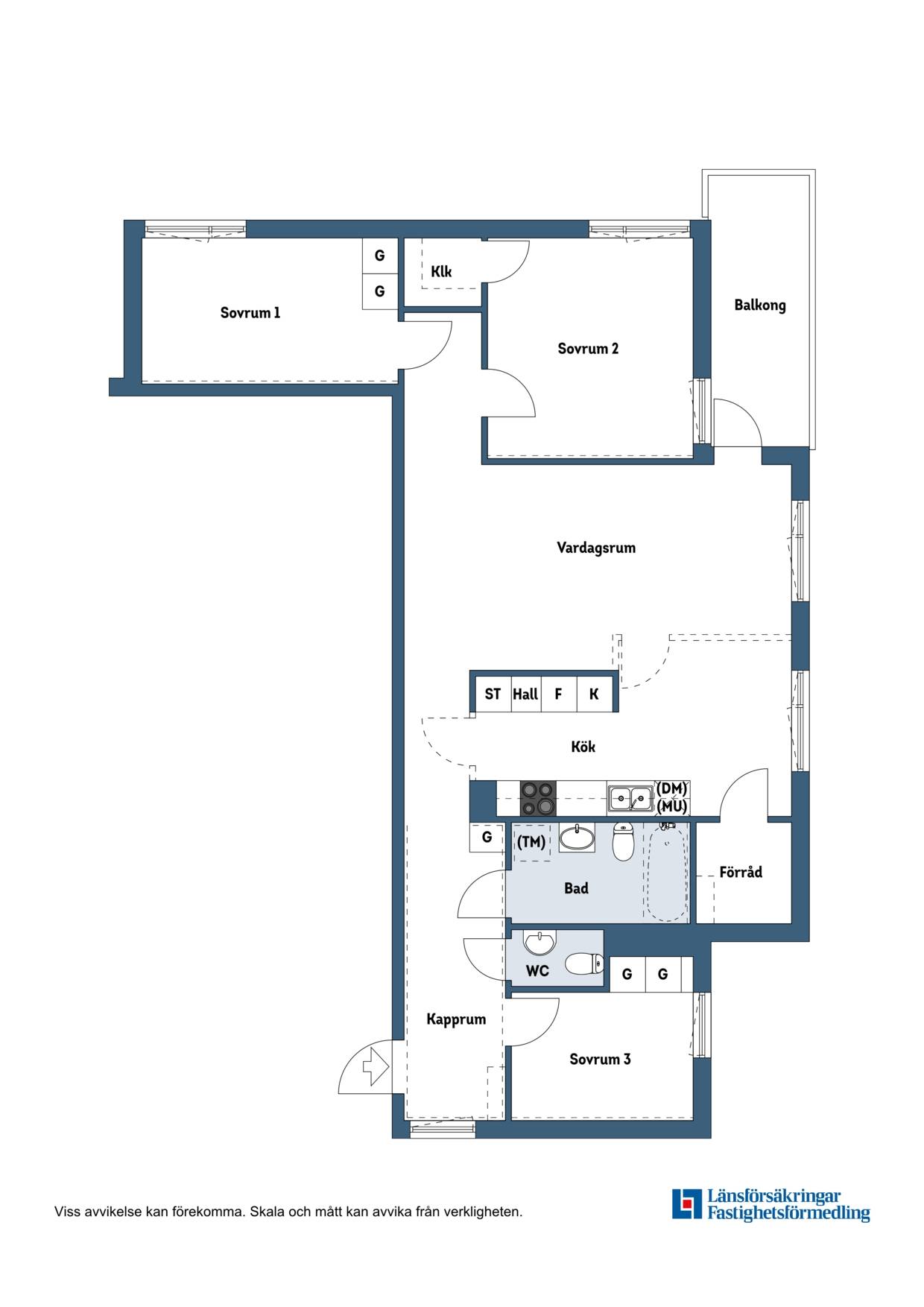 5 rum Lägenhet på Sockenvägen 613 Bagarmossen Stockholms kommun - bild 34