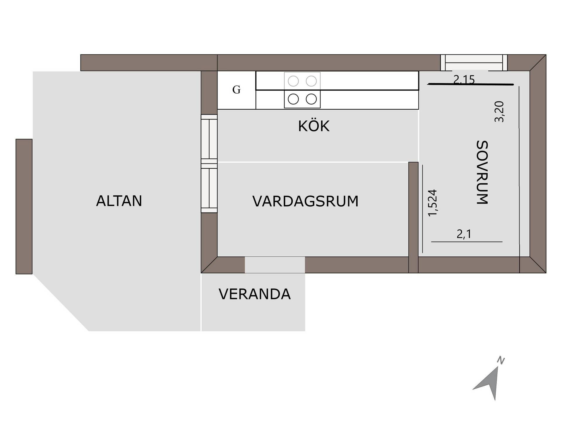 1 rum Fritidshus på Knölaberget 44 Skrea Strand Falkenbergs kommun - bild 29