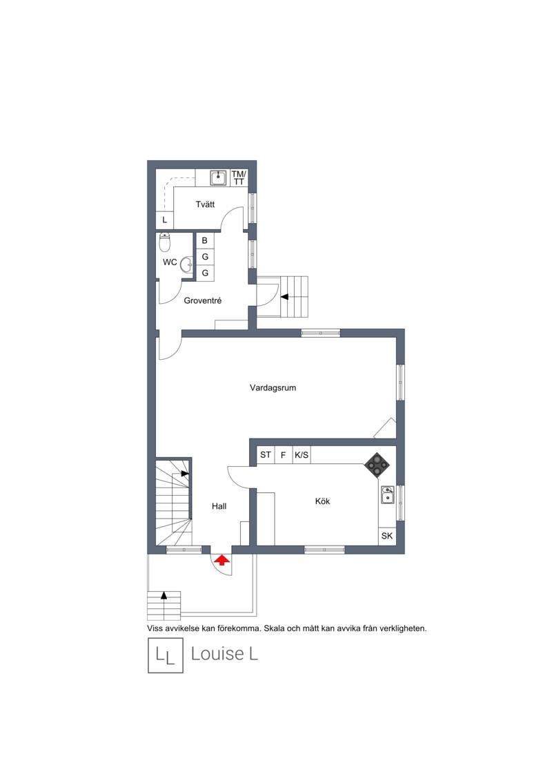 5 rum Parhus på Riksvägen 50A Lyckeby Karlskrona kommun - bild 25