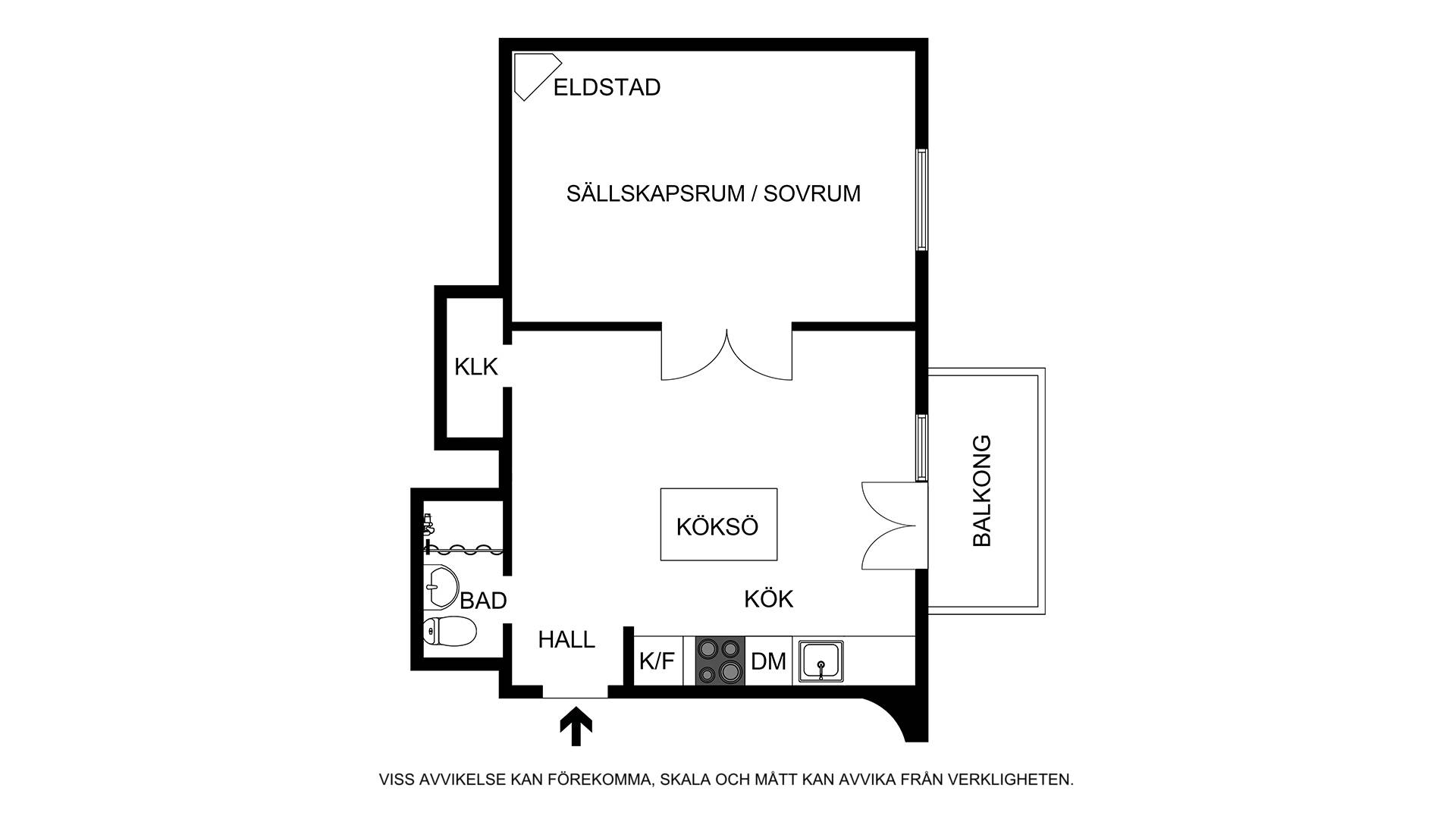 1 rum Lägenhet på Rörstrandsgatan 36A, 4/4tr Vasastan - Birkastan Stockholms kommun - bild 19