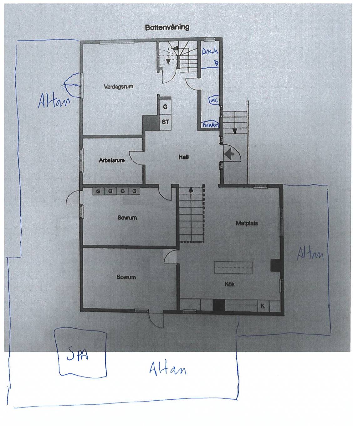 8 rum Villa på Valhallavägen 5 Odenslunda Upplands Väsby kommun - bild 52