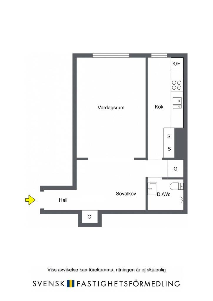 1.5 rum Lägenhet på Rålambsvägen 48, 3tr Kungsholmen - Fredhäll Stockholms kommun - bild 25