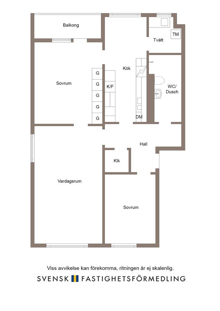 3 rum Lägenhet på Rosenhagavägen 6C Rosenhaga Skövde kommun - bild 21
