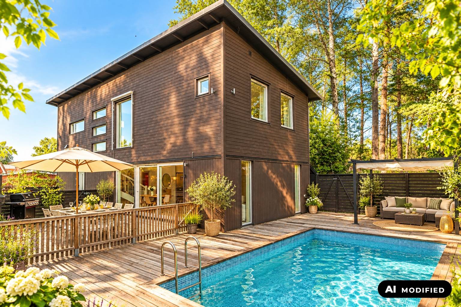 5 rum villa på Bergvägen 21B Rickeby, Vallentuna kommun - bild 1