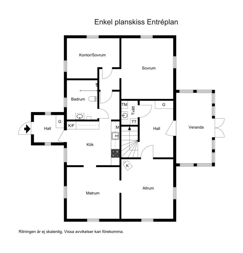 8 rum Villa på Åhusvägen 45 Malen Båstads kommun - bild 39