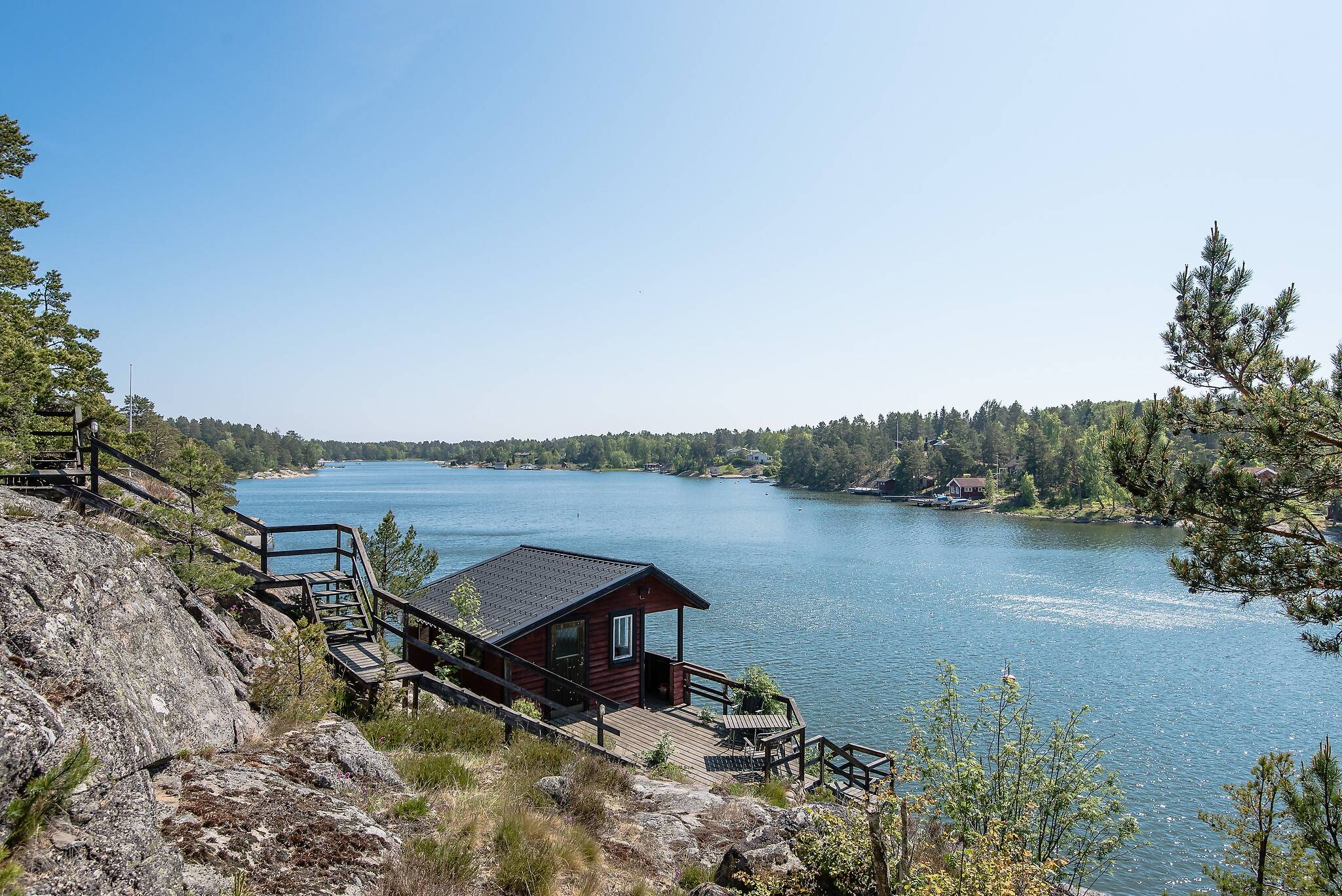 3 rum Fritidsboende på Storholmsslingan 12 och 14 Djurö - Vindö sjötomt Värmdö kommun - bild 6