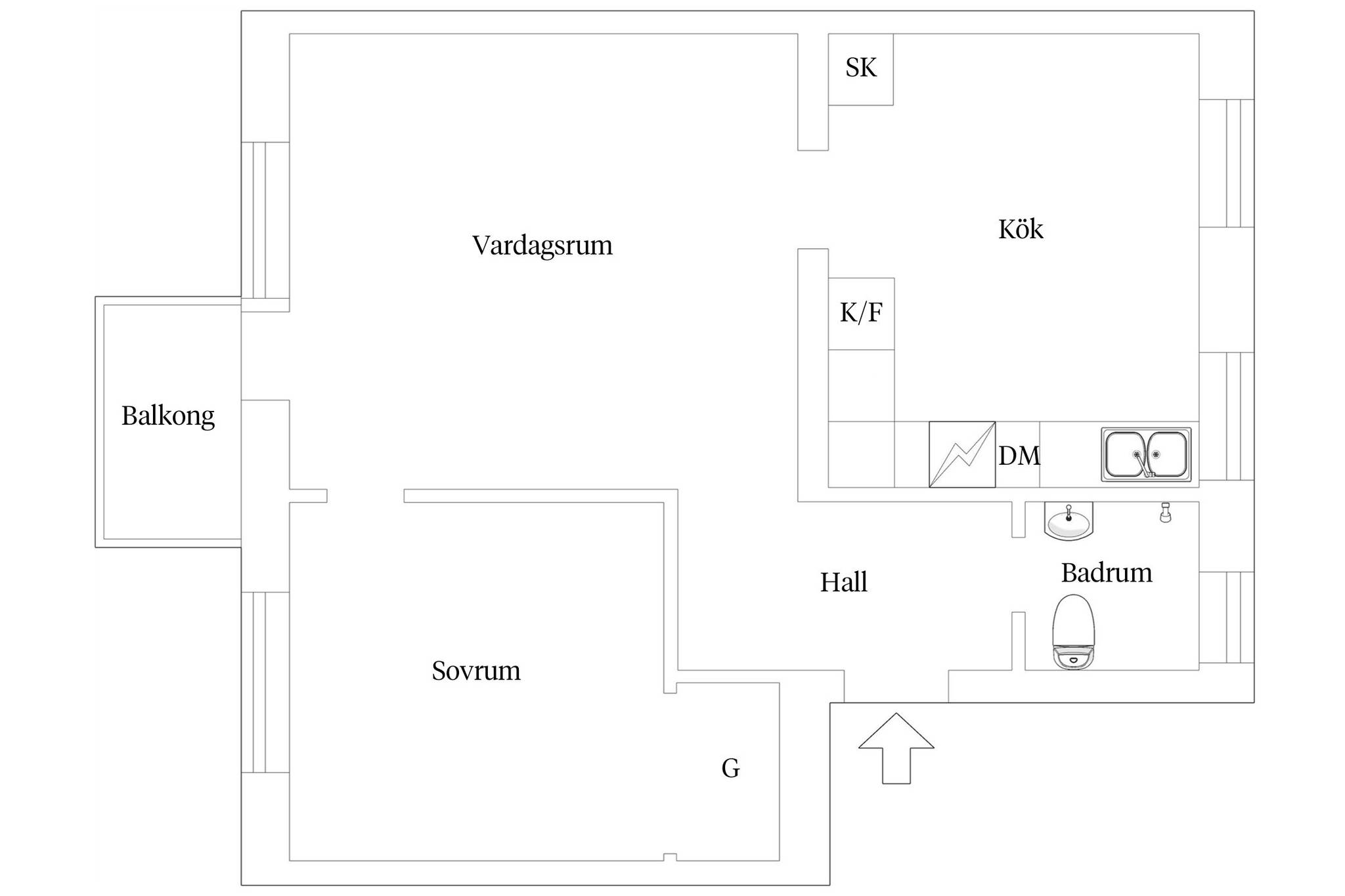 2 rum Lägenhet på Lidköpingsvägen 55 Hammarbyhöjden Stockholms kommun - bild 51