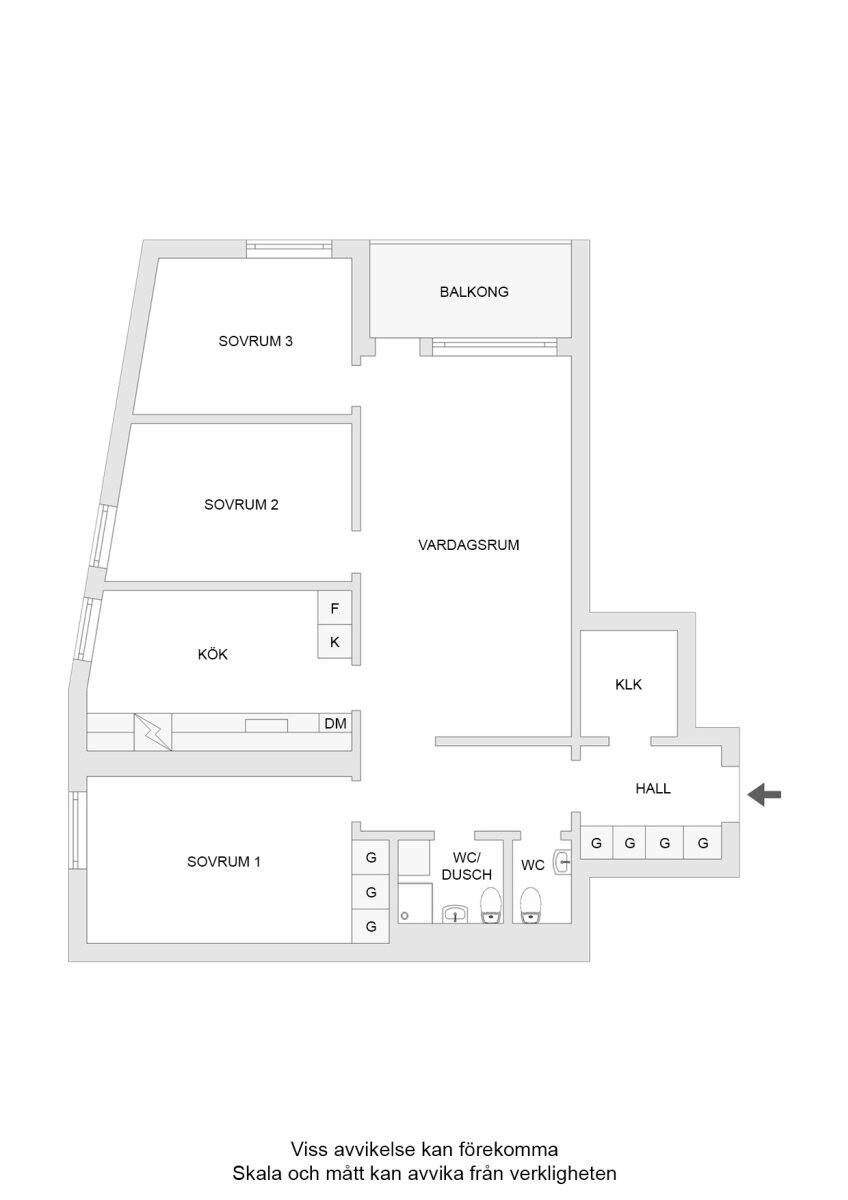 4 rum Lägenhet på Näsbydalsvägen 4, 7tr Näsbydal Täby kommun - bild 26